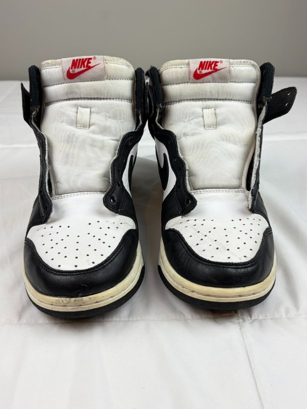Nike Dunk High Shoes Womens Size 7.5 Black White Basketball Sneakers DD1869-103